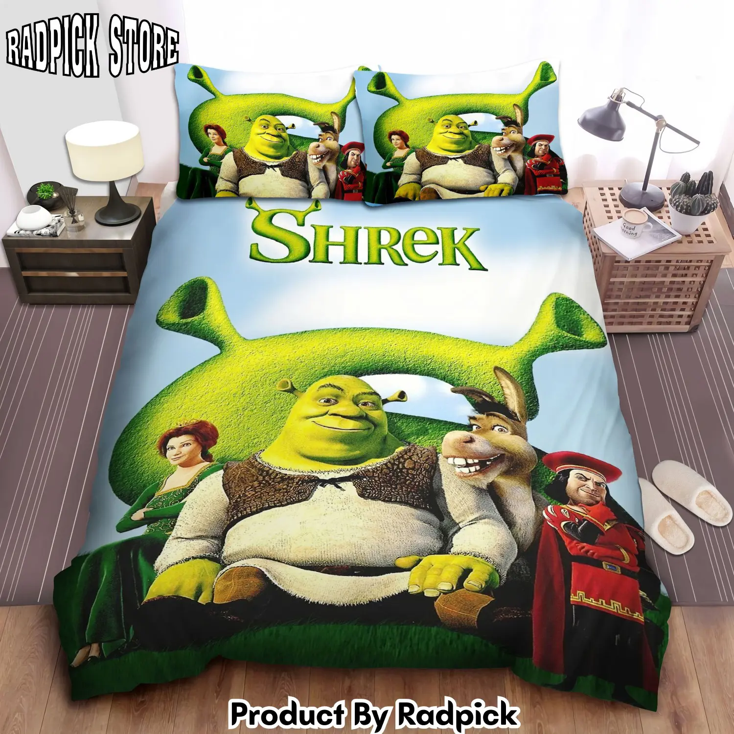 Radpick shrek first movie wallpaper duvet cover bedroom sets comfortable bedding sets rp3272329